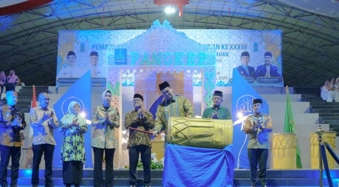 Bupati MYL Membuka Lomba MTQ ke XXXIII Yang Diikuti 292 Peserta di Pangkep