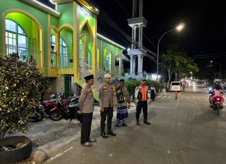 Polres Bantaeng Kerahkan 130 Personel Polisi Amankan Shalat Tarawih di Bulan Suci Ramadhan 2024