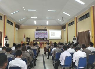 Kunjungan Kerja Tim Bag RBP Birorena Polda Sulsel Ke Polres Bantaeng, Kapolres: Kita Menuju Zona Integritas Polri