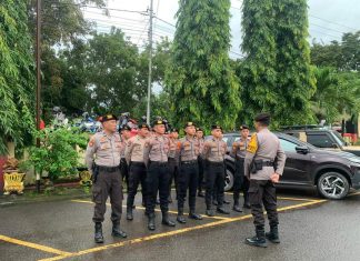 Pimpin Apel Pagi, Kasat Samapta Polres Bone AKP Muh.Tahir, S.H: Laksanakan Tugas Dengan Ikhlas dan Serius