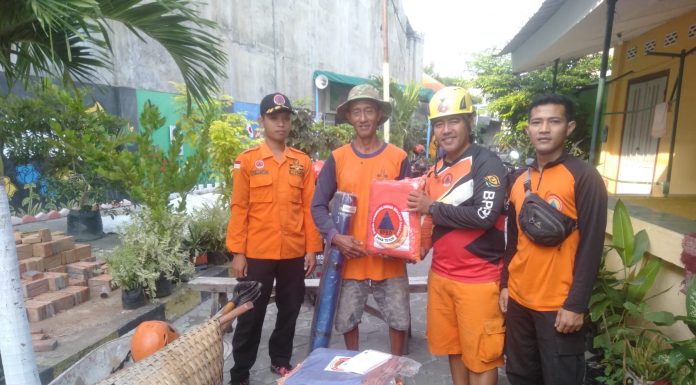 Rumah Ambruk Timpa Dua Janda Lanjut Usia di Kota Madiun