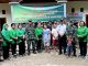 Dandim 1414/Tator Dan Ketua Persit Salurkan Bantuan Sembako Kepada Warga Korban Bencana Alam