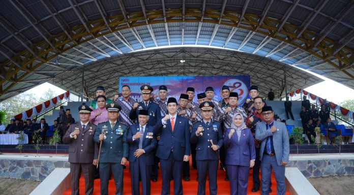 Hadiri Upacara HUT ke-78 Bhayangkara, Bupati MYL: Berharap Kolaborasi Pemkab Pangkep, Polres dan Forkopimda Terjalin Baik
