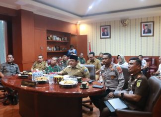 Pj Bupati A.Abubakar Pimpin Rapat Koordinasi Bersama Forkopimda, Persiapan Kunjungan Presiden RI ke Kabupaten Bantaeng