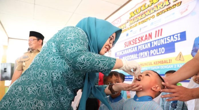 Pemkab Bantaeng Target 100℅ Sukseskan Pekan Imunisasi Nasional Polio, Pj Andi Abubakar: Semua Pihak Bersinergi Sukseskan PIN