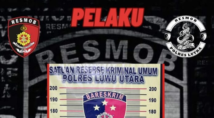 Tim Satreskrim Polres Luwu Utara Sukses Ungkap Pelaku Penganiayaan Dengan Sajam