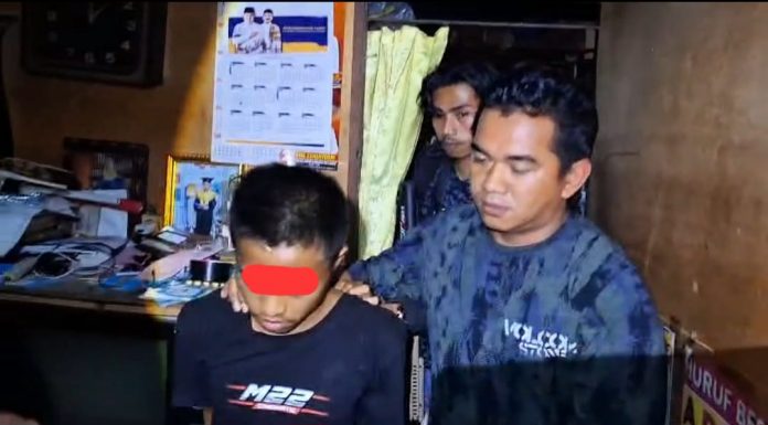 Nekat Curi Motor Di Alun-alun Rantepao, Resmob Polres Toraja Utara Gelandang Tiga Remaja