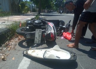 Pemotor Ojol Ndlosor di Jalanan Usai Antar Penumpangnya, Ngaku Masih Ngantuk