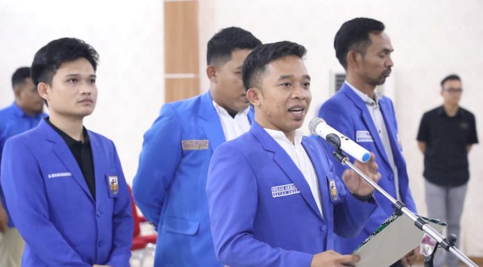 Penjabat Bupati Bersama Forkopimda Hadiri Pelantikan Akbar DPK KNPI se-Kabupaten Bantaeng