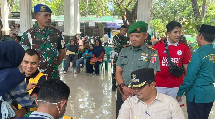 Kodim 1410/Bantaeng Gelar Bhakti Sosial Dalam Rangka Menyambut HUT TNI Ke-79