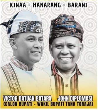 Paslon Bupati dan Wakil Bupati Tana Toraja, Victor-John Janjikan Insentif Bagi Guru Sekolah Minggu