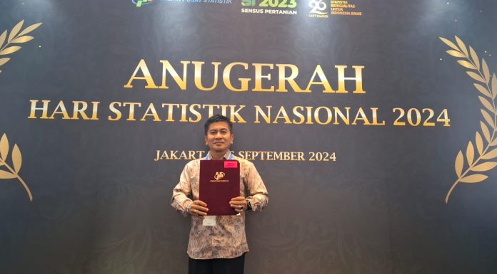 Satu-satunya di Sulsel, Raih Nilai Indeks Pembangunan Statistik Dengan Predikat Baik, Bantaeng Terima Penghargaan Dari BPS