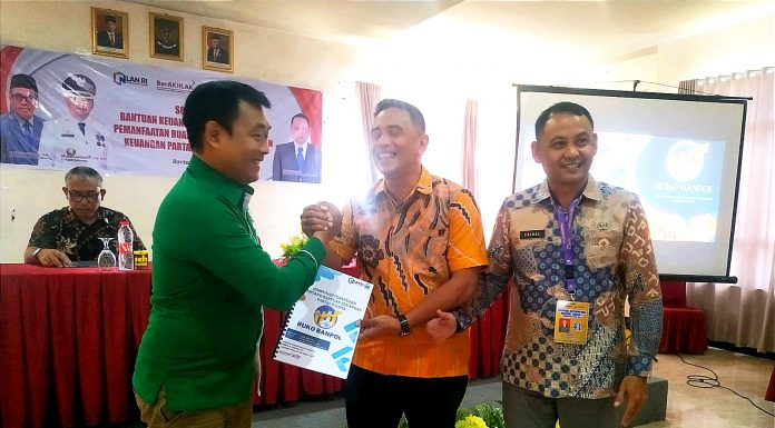 Pemkab Bantaeng Melalui Kesbangpol Gelar Sosialisasi Bantuan Keuangan Parpol, Pemanfaatan Ruko Banpol Tahun 2024