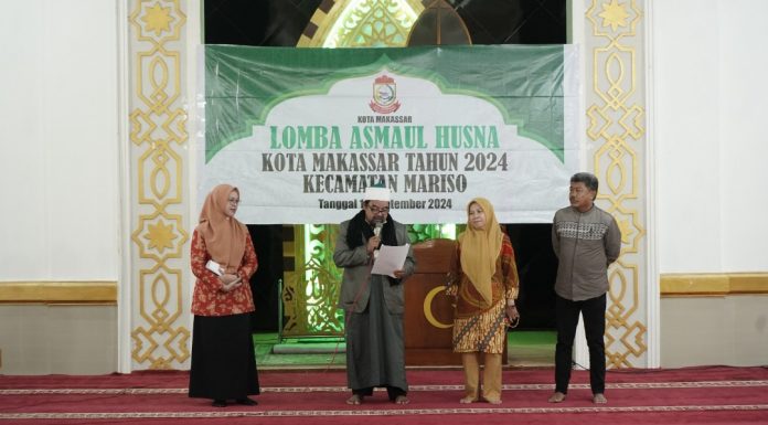 DWP Kota Makassar Sukses Jadi Juri Lomba ‘Asmaul Husna’ Antar Majelis Taklim se-Kota Makassar