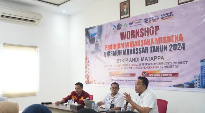 STKIP Andi Mattappa Pangkep, Gelar Workshop, Hadirkan Narasumber Dirut PT Semen Tonasa Asruddin
