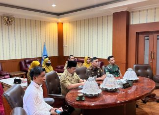 Pj Bupati Bantaeng Bersama Forkopimda Ikuti Rakor Pengendalian Inflasi Melalui Zoom