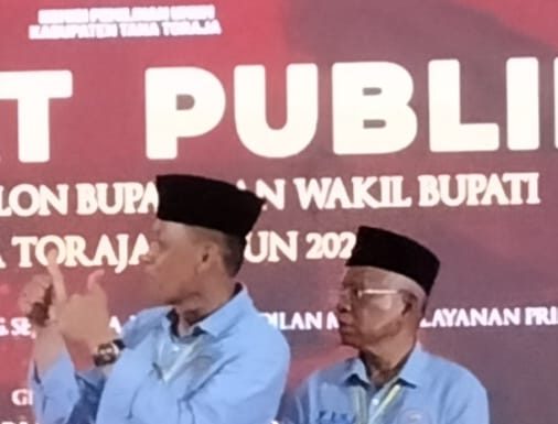 Debat Publik Pilkada Tana Toraja, Paslon Victor – Jhon : Program Prioritas Infrastruktur, Pendikan Dan Kesehatan