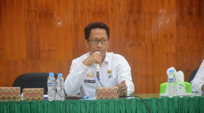 Sekwan Luwu Utara Muhammad Yamin, Pimpin Rakor Evaluasi Kinerja ASN Lingkup Sekretariat DPRD