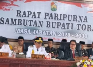 Pidato Sambutan Bupati Toraja Utara Terpilih 2025 – 2030 Dalam Rapat Paripurna DPRD Toraja Utara