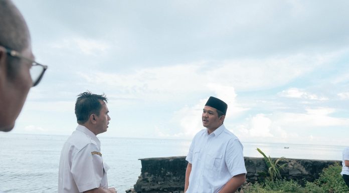 Bupati Bantaeng Uji Nurdin Usulkan ke Pusat Pengerjaan Jalan Pesisir Terputus Cepat Dikerjakan