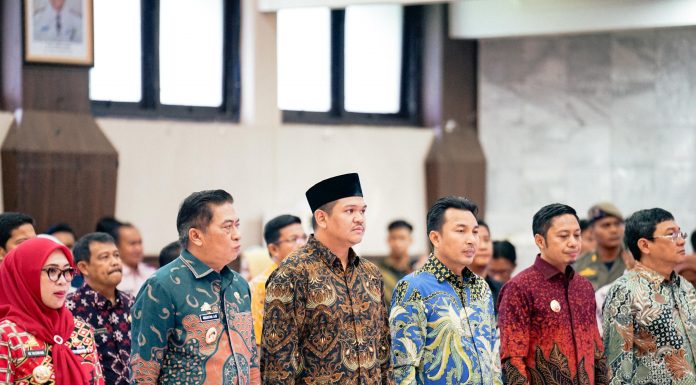 Hadiri Sertijab Gubernur Sulsel, Bupati Bantaeng Uji Nurdin Siap Dukung Program Andi Sudirman