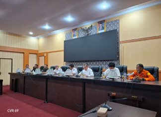 Hadiri Rapat Mitigasi Bencana, Bupati Bantaeng: Tingkatkan Koordinasi Dengan Seluruh Pihak Terkait