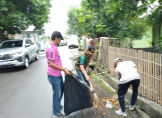 Meski Diguyur Hujan, Gerakan Jum’at Bersih Tetap Terlaksana, Seluruh OPD di Bantaeng Kompak Bersama