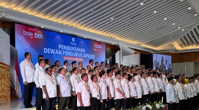 Pelantikan Pengurus APKASI, Bupati Bantaeng Uji Nurdin Jabat Ketua Bidang Komunikasi Digital