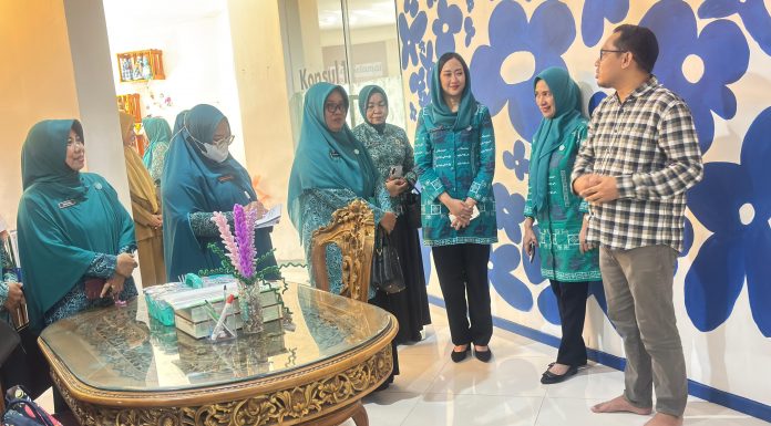 Ketua TP PKK Bantaeng Terima Kunjungan Tim SMEP PKK Provinsi Sulsel