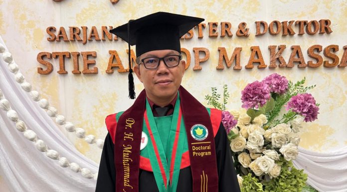 Raih IPK Tertinggi 3,97 di angkatannya, Perwira Polri Muhammad Agus Resmi Sandang Gelar Doktor
