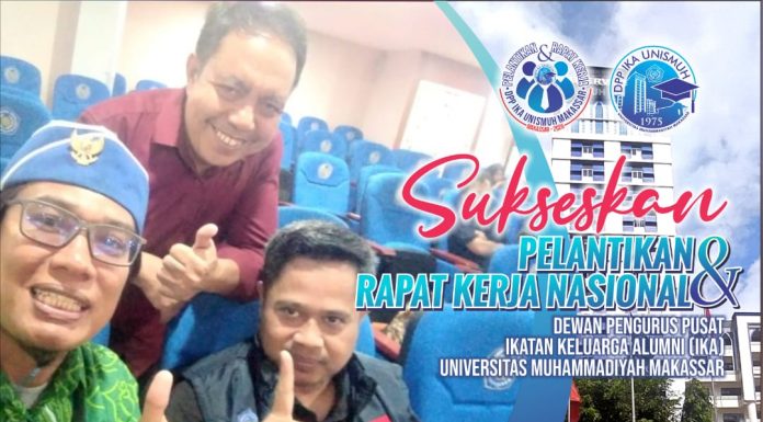 Wakil Menteri dan Walikota Makassar Saksikan Pelantikan Pengurus DPP IKA Unismuh Makassar Periode 2026-2030
