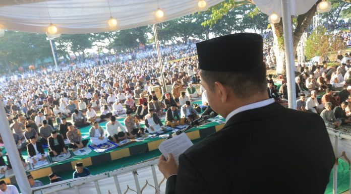 Rayakan Hari Idul Fitri 1447 H Bersama Masyarakat, Bupati Bantaeng Sampaikan Capaian dan Harapan untuk Bangun Infrastruktur di Bantaeng