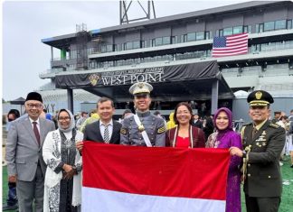 Letda Inf Roosevelt Purba Cetak Sejarah, Lulus Cum Laude dari West Point sebagai Perwira TNI AD Pertama