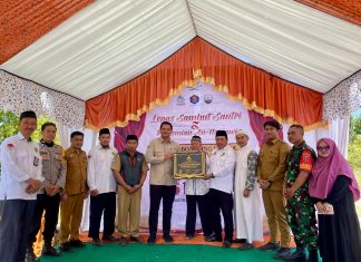 Raih Akreditasi A, Bupati Bantaeng Beri Bantuan Pembangunan Asrama Pesantren An-Nawawi