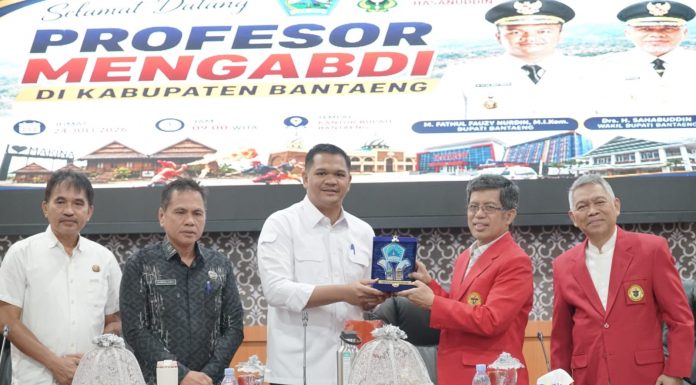 Bupati Bantaeng Sambut Tim Dewan Profesor Unhas, Perkuat Kolaborasi Akademisi untuk Pembangunan Daerah