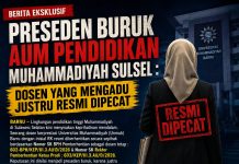 Gegara Tegur Mahasiswanya, Dosen Berprestasi Dipecat Sepihak, Keadilan Pendidikan di Unmuh Barru Dipertanyakan ?
