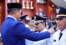 Bupati Uji Nurdin Lantik 19 Pejabat Pemkab Bantaeng, Tekankan Peningkatan Pelayanan kepada Masyarakat