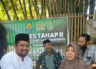 Iwan,S.Pd.I. Legislator yang Dikenal Merakyat ini Memilih ‘Duduk Bersama’ Warganya di Dapil II Jeneponto