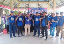 HUT ke-25 Demokrat, DPC Luwu Utara Salurkan 150 Paket Sembako untuk Warga Kurang Mampu