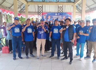 HUT ke-25 Demokrat, DPC Luwu Utara Salurkan 150 Paket Sembako untuk Warga Kurang Mampu