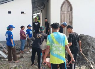 Partai Demokrat Luwu Utara isi HUT nya ke-25 dengan Aksi Nyata, Bersih Lingkungan dan Bagikan Ratusan Sembako