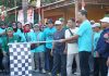 Semarak HUT ke-81 RI, Bupati Bantaeng Lepas Jalan Santai Beja dan Bada Family