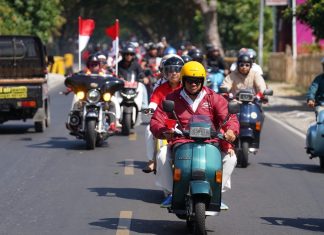 Bupati Bantaeng Buka Konvoi Motor dan Mobil Klasik Meriahkan HUT Kemerdekaan RI ke-81
