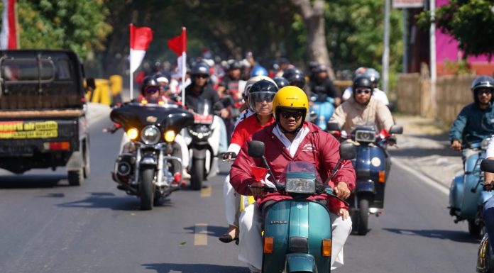 Bupati Bantaeng Buka Konvoi Motor dan Mobil Klasik Meriahkan HUT Kemerdekaan RI ke-81