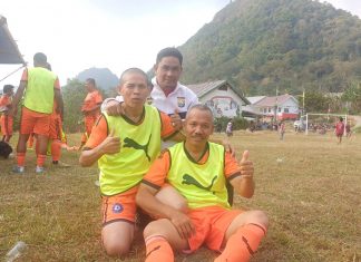 Pembukaan Turnamen Sepak Bola U-40, Semarak HUT Kemerdekaan RI Ke-81 Di Masalle Kabupaten Enrekang
