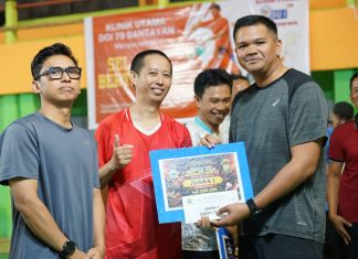 Bupati Bantaeng Hadiri Tournament Bulutangkis Butta Toa Merdeka Cup 81, Semarakkan HUT Kemerdekaan RI ke-81