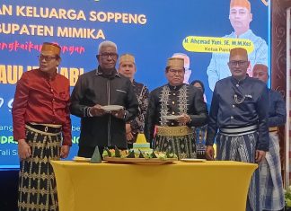 Peringati Maulid dan HUT ke-19, Kerukunan Keluarga Soppeng (KKS) Mimika Gelar Syukuran Besar Dihadiri Bupati dan Tokoh Masyarakat