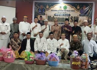 Perkuat Silaturahmi, ‘Kerispati Patinjo’ Gelar Maulid Nabi Muhammad SAW secara Sederhana di Kabupaten Mimika