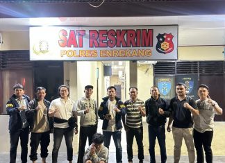 Reskrim Polsek Alla Polres Enrekang Tangkap Pelaku Curanmor hingga ke Tana Toraja, Seorang Pria YR Diamankan