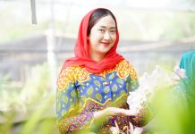 Ketua TP PKK Bantaeng Tinjau Green House Anggrek yang Tetap Subur di Musim Kemarau